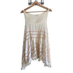 Free People Voile and Lace Trapeze Slip Tea Combo Size S